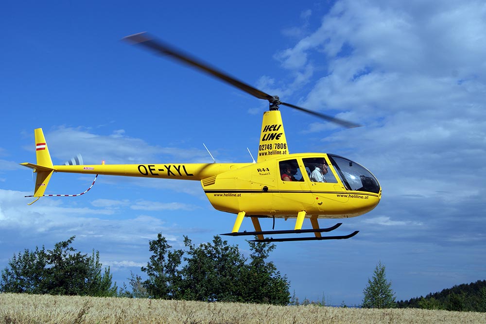 Hubschrauberrundflug für 3 Personen