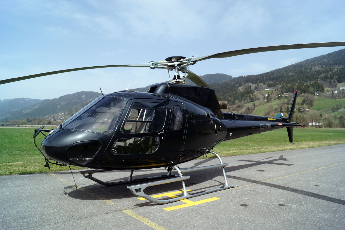 Hubschrauberrundflug für 5 Personen