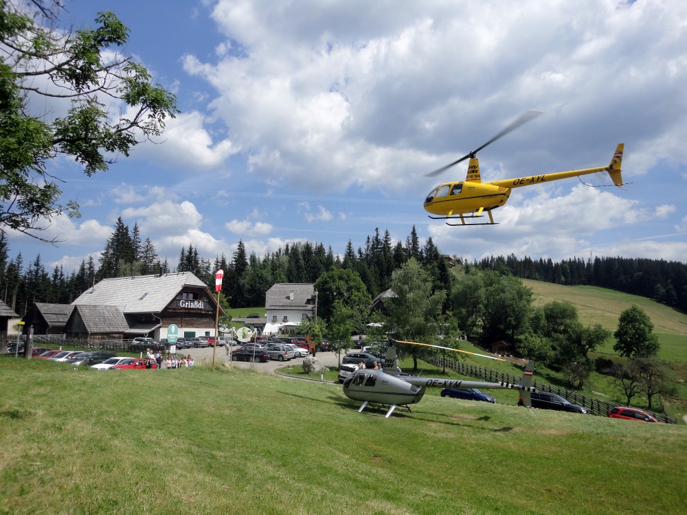 Gourmetflüge Helikopter