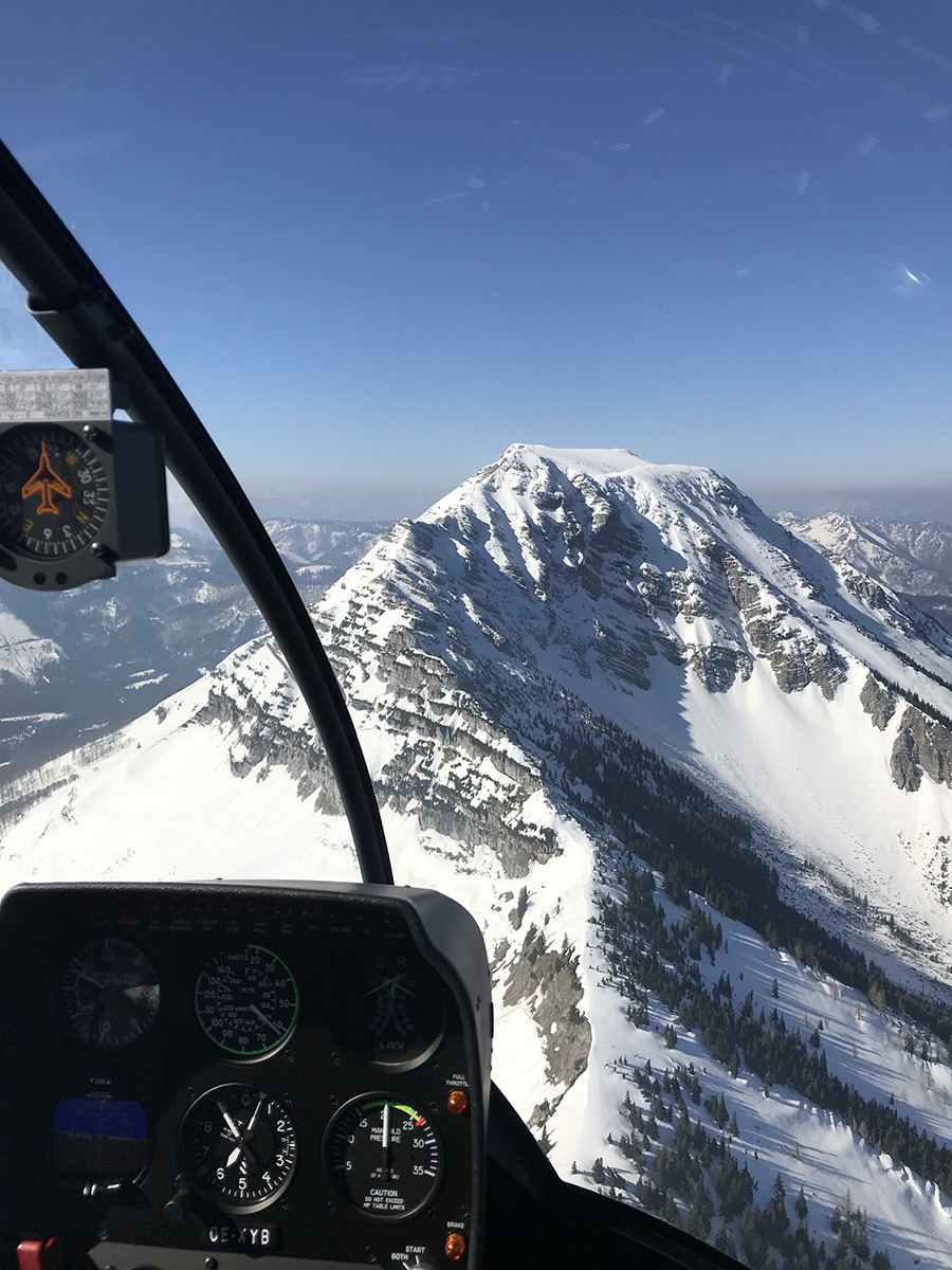 Gebirgsflug Niederösterreich