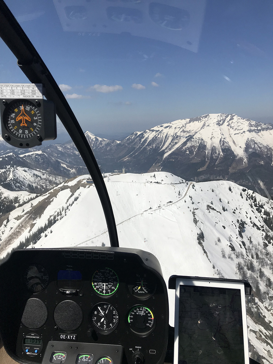 Gebirgsflug Niederösterreich